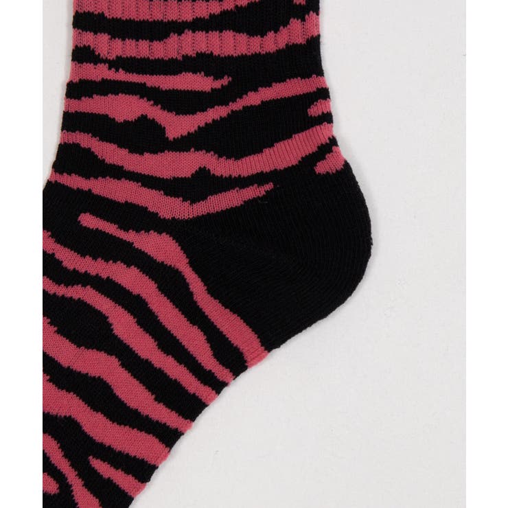 ゼブラ柄リブソックス | WEGO【WOMEN】 | 詳細画像12 