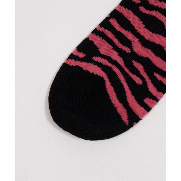 ゼブラ柄リブソックス | WEGO【WOMEN】 | 詳細画像13 