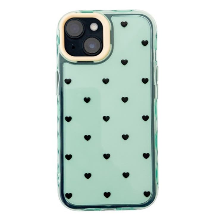 ハートドットiphoneケース(グリーン) | WEGO【WOMEN】 | 詳細画像1 