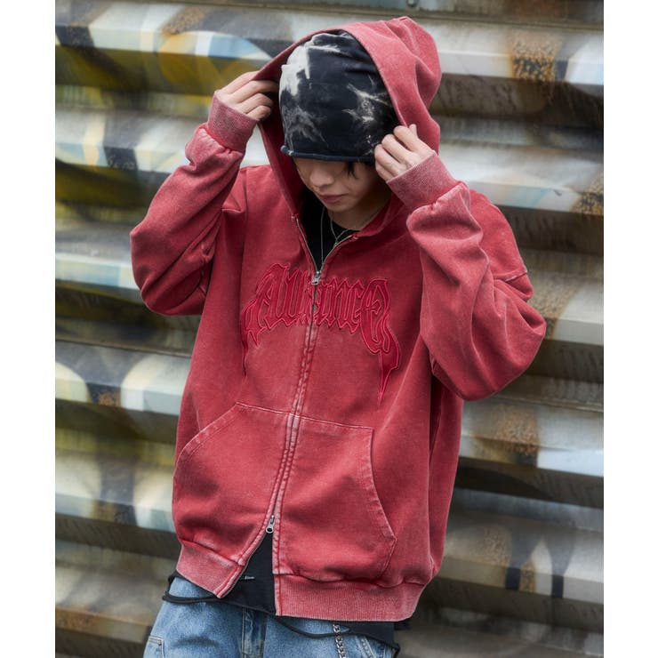 グラフィックZIPパーカー | WEGO【MEN】 | 詳細画像3 