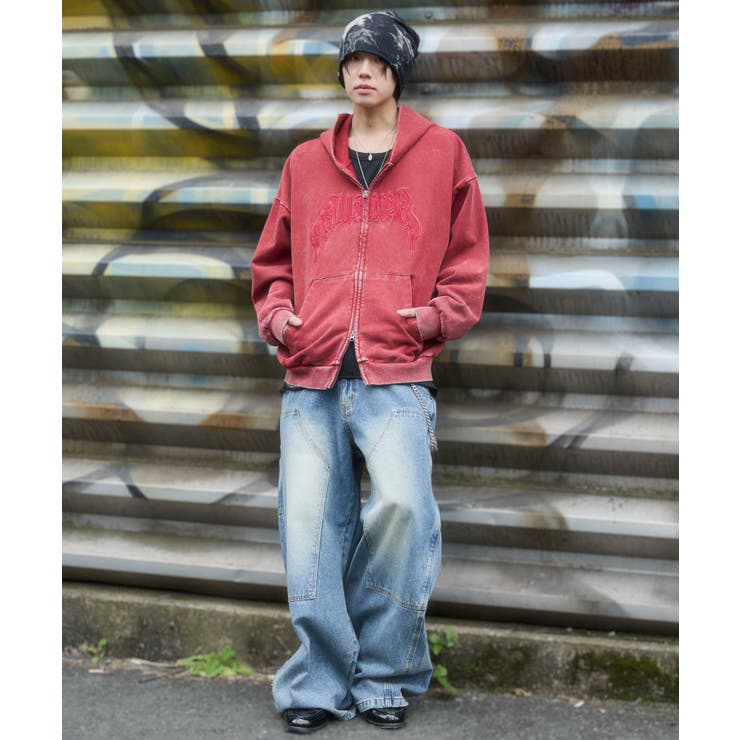 グラフィックZIPパーカー | WEGO【MEN】 | 詳細画像8 