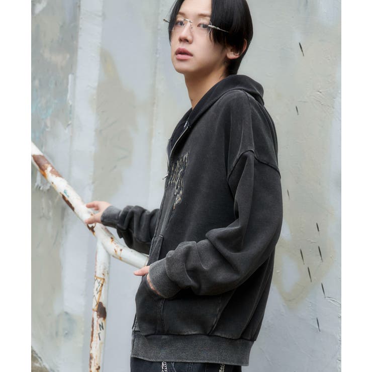 グラフィックZIPパーカー | WEGO【MEN】 | 詳細画像25 