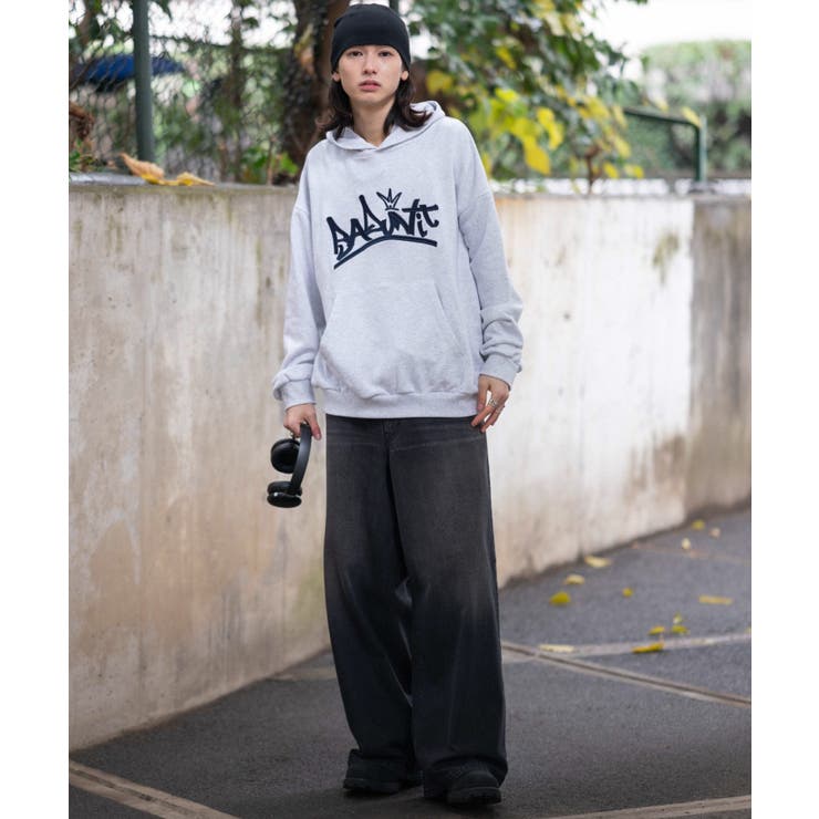 グラフィックロゴプルパーカー | WEGO【MEN】 | 詳細画像7 