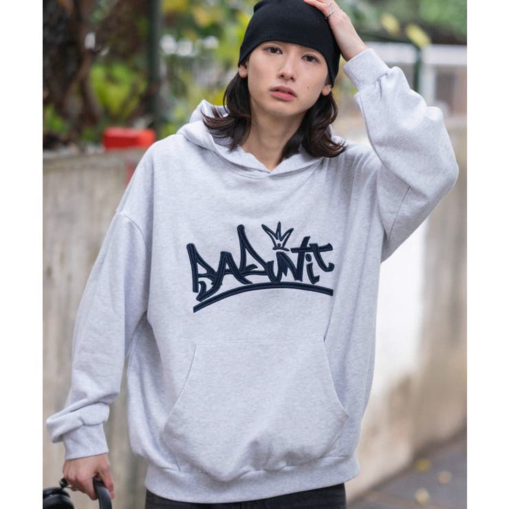 グラフィックロゴプルパーカー | WEGO【MEN】 | 詳細画像29 