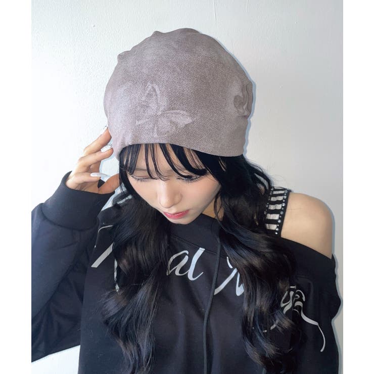 柄2 | バタフライルーズビーニー | WEGO【MEN】