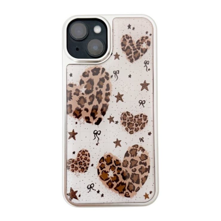 ハートレオパードiphoneケース | WEGO【WOMEN】 | 詳細画像1 