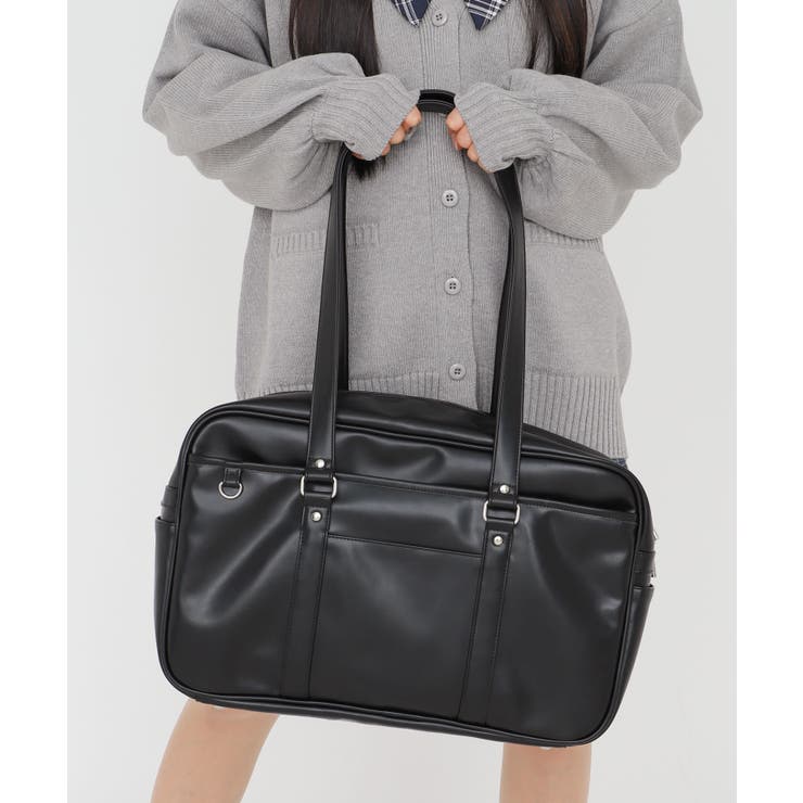 ブラック | PUスクールバッグ | WEGO【WOMEN】