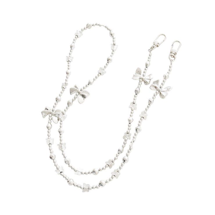 柄4 | ビーズモチーフスマホストラップ | WEGO【WOMEN】