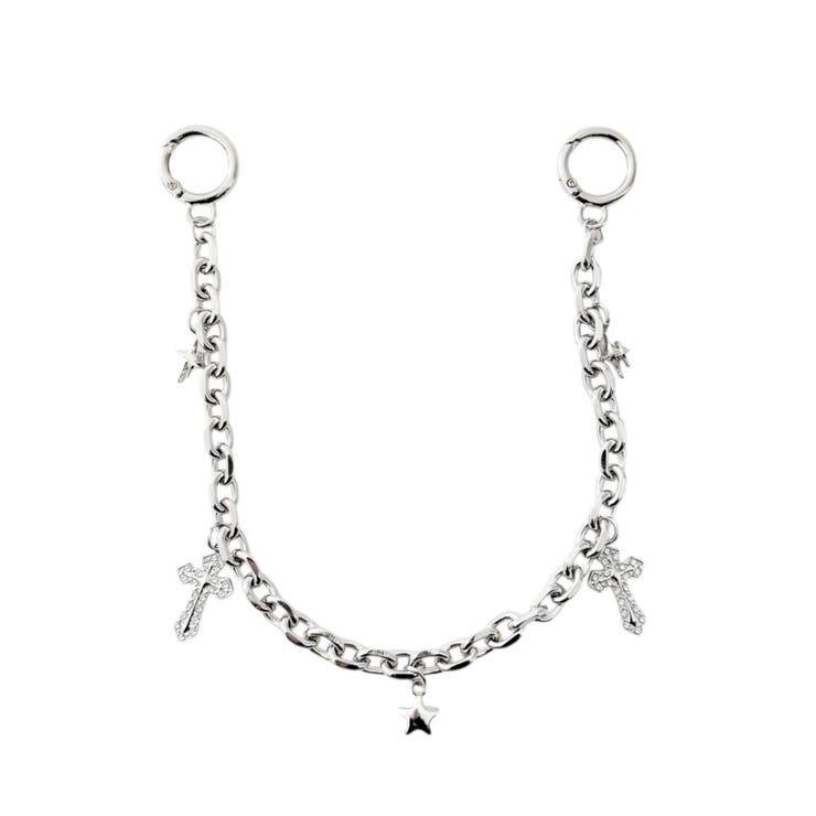 柄1 | 2wayチェーンモチーフハンドストラップ | WEGO【WOMEN】