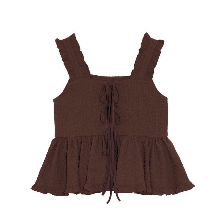 フロントリボンフリルキャミチュニック | WEGO【WOMEN】 | 詳細画像24 