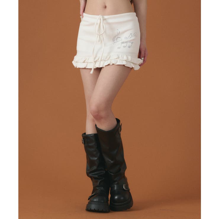 musicnoteフリルスカパン | WEGO【WOMEN】 | 詳細画像4 