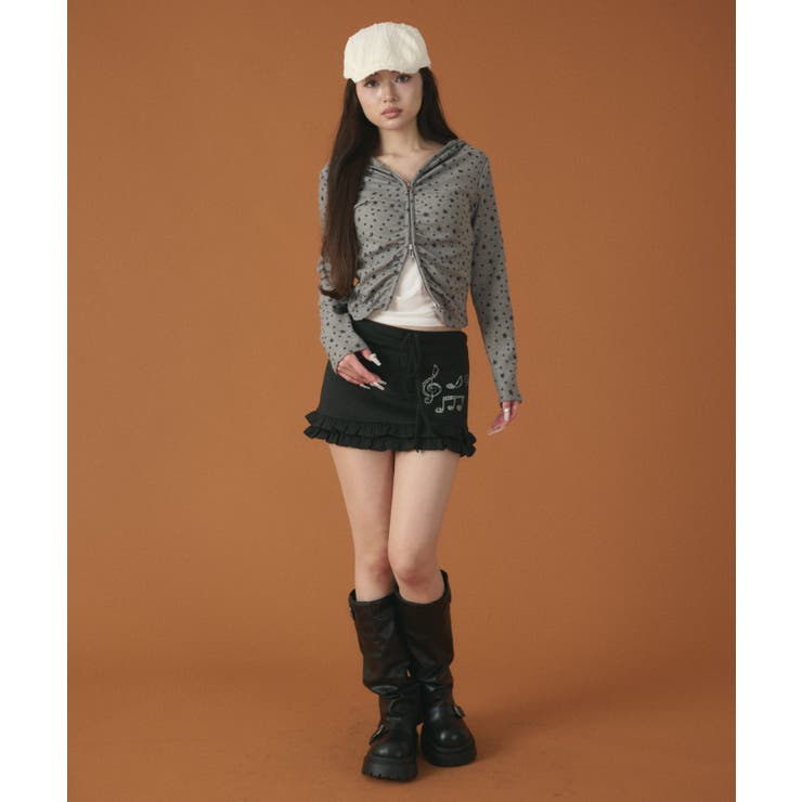 musicnoteフリルスカパン | WEGO【WOMEN】 | 詳細画像10 