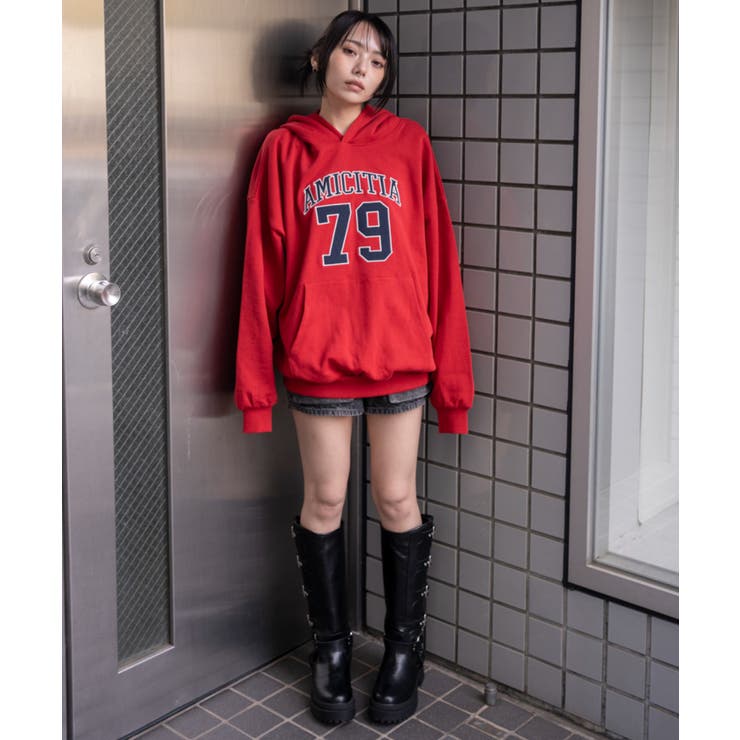 グラフィックビッグプルパーカー | WEGO【WOMEN】 | 詳細画像15 