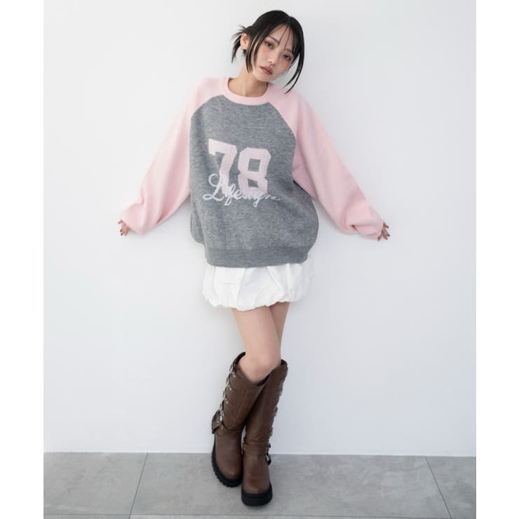 グラフィックニットプルオーバー | WEGO【WOMEN】 | 詳細画像10 