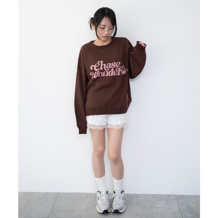 グラフィックニットプルオーバー | WEGO【WOMEN】 | 詳細画像12 