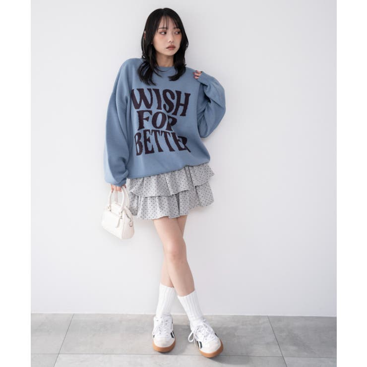 グラフィックニットプルオーバー | WEGO【WOMEN】 | 詳細画像21 