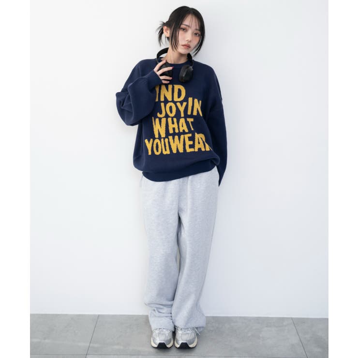 グラフィックニットプルオーバー | WEGO【WOMEN】 | 詳細画像27 