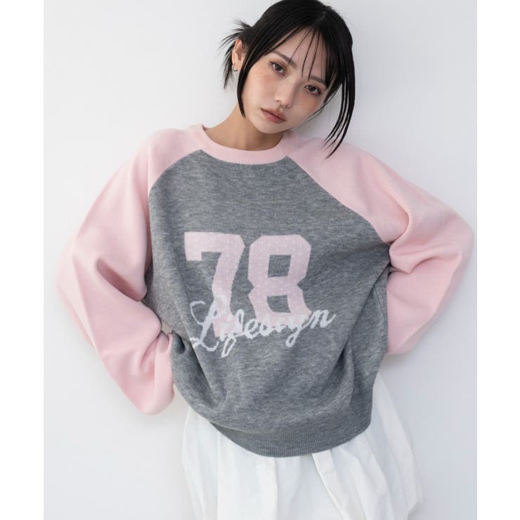 グラフィックニットプルオーバー | WEGO【WOMEN】 | 詳細画像34 