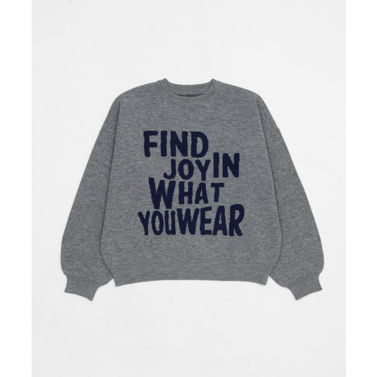 グラフィックニットプルオーバー | WEGO【WOMEN】 | 詳細画像48 