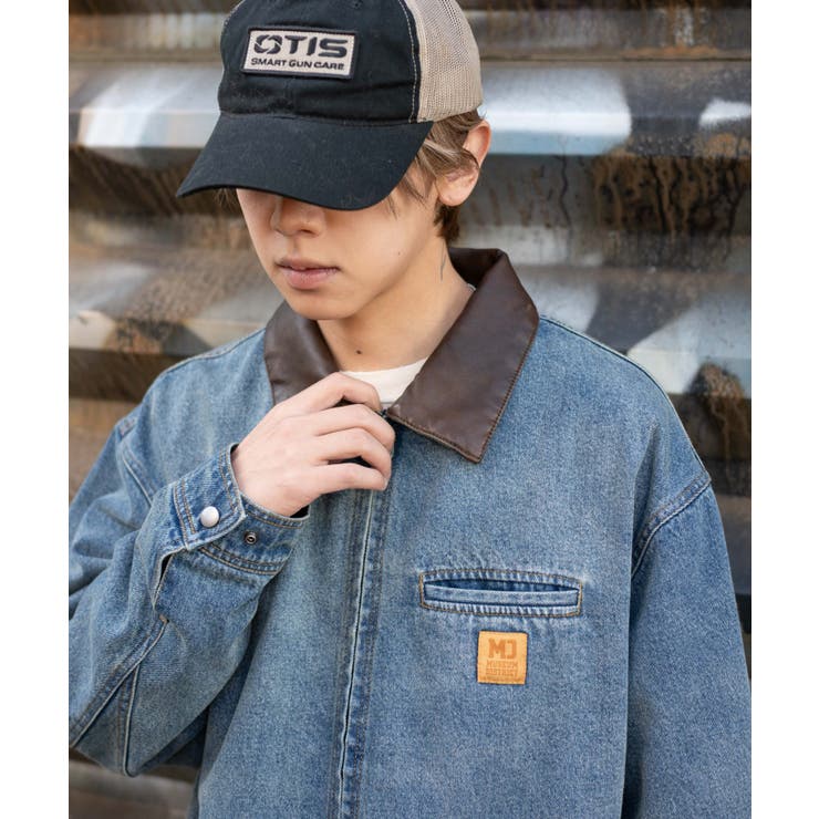 ワーカーズZIPデニムジャケット | WEGO【MEN】 | 詳細画像18 