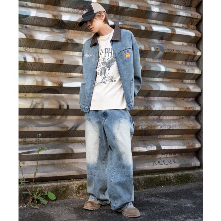 ワーカーズZIPデニムジャケット | WEGO【MEN】 | 詳細画像21 