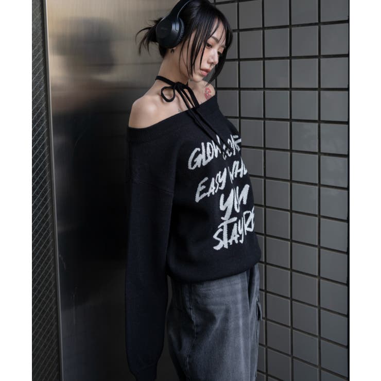 2WAYショルダーリボンニット | WEGO【WOMEN】 | 詳細画像16 