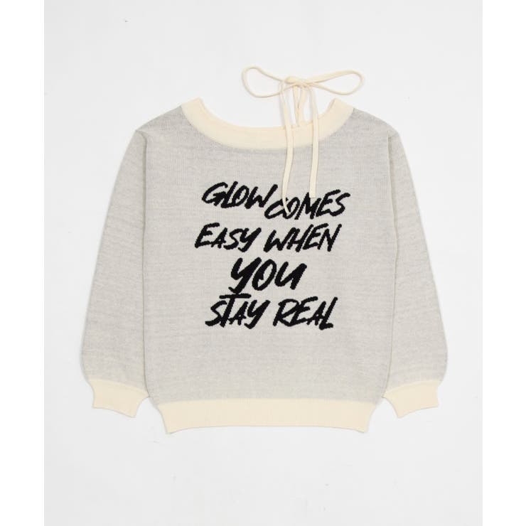 2WAYショルダーリボンニット | WEGO【WOMEN】 | 詳細画像18 