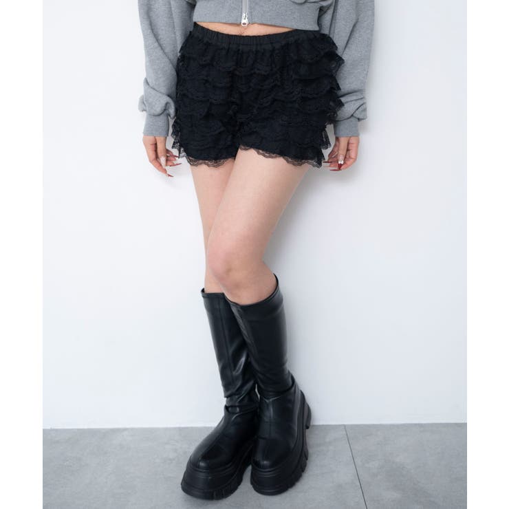 レースフリルマイクロショートパンツ | WEGO【WOMEN】 | 詳細画像6 