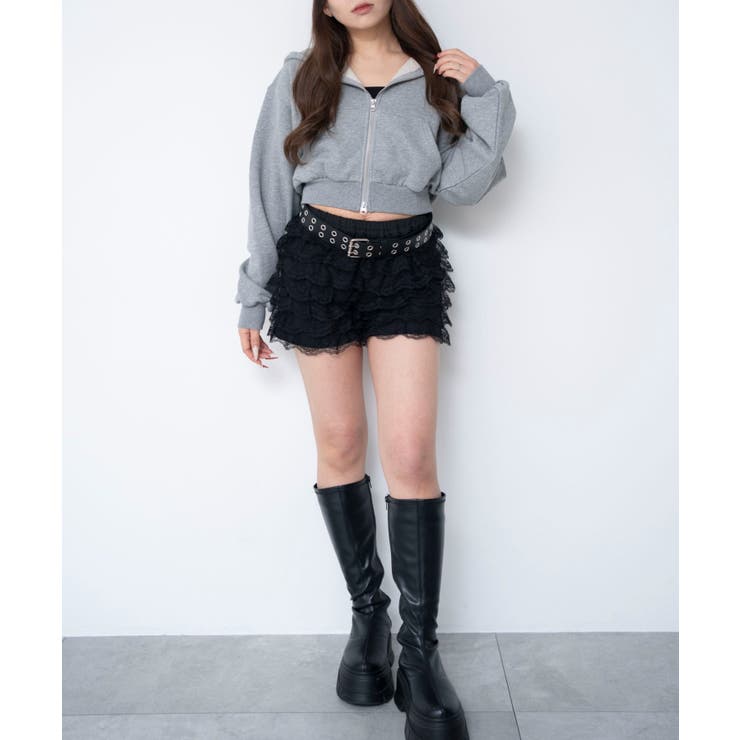 レースフリルマイクロショートパンツ | WEGO【WOMEN】 | 詳細画像10 
