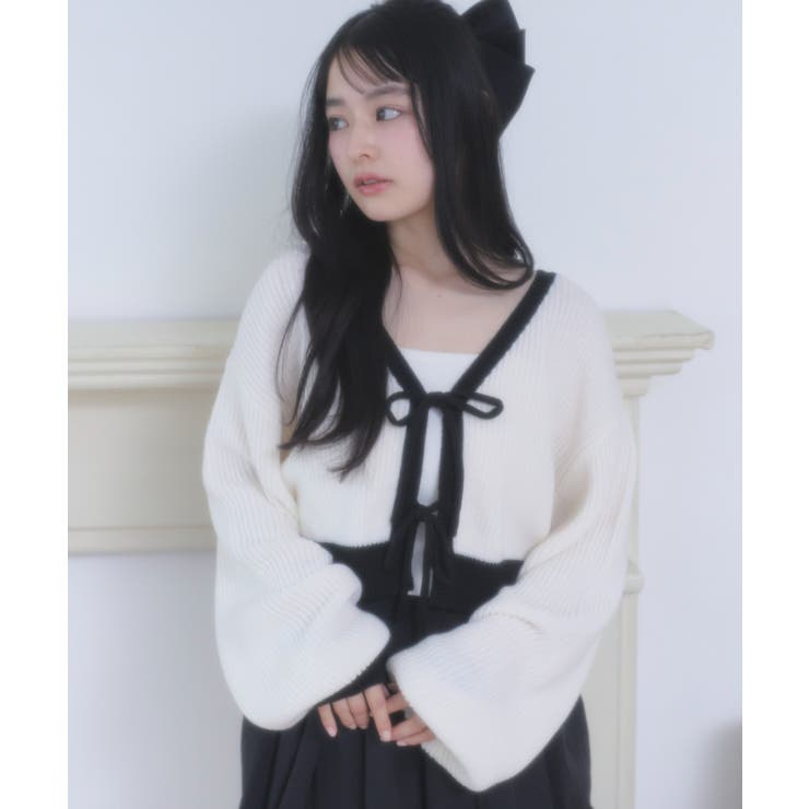 リボンカーディガン | WEGO【WOMEN】 | 詳細画像8 