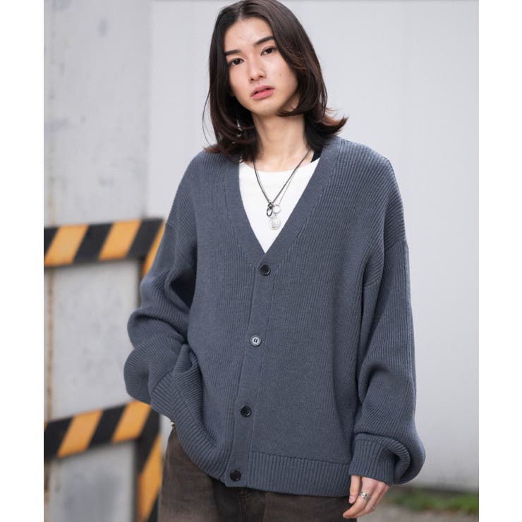 クロップドカーディガン | WEGO【MEN】 | 詳細画像18 