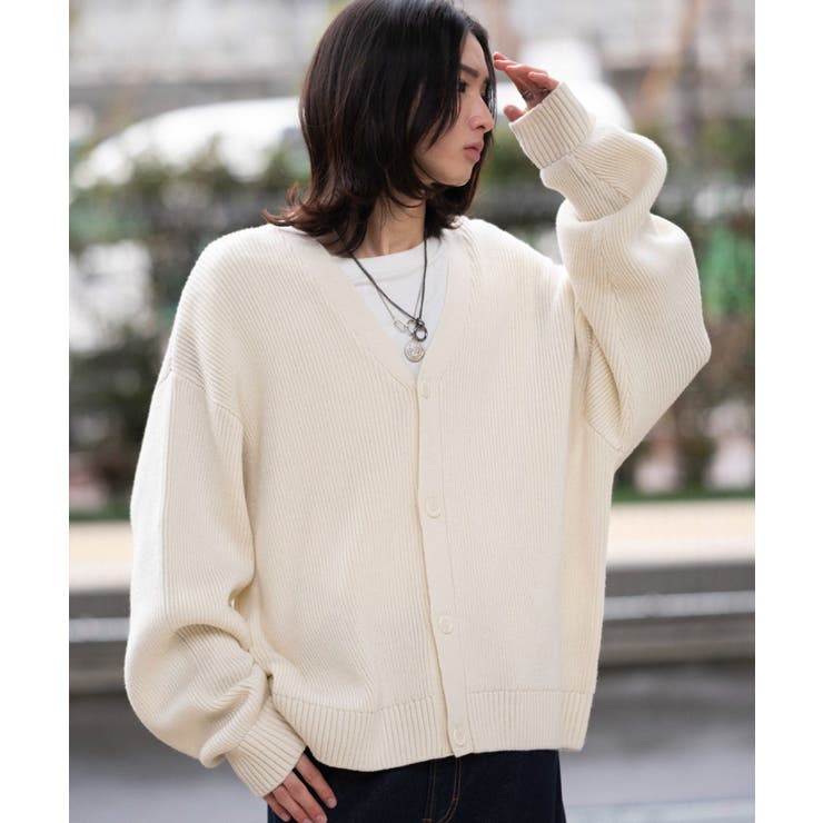 クロップドカーディガン | WEGO【MEN】 | 詳細画像25 