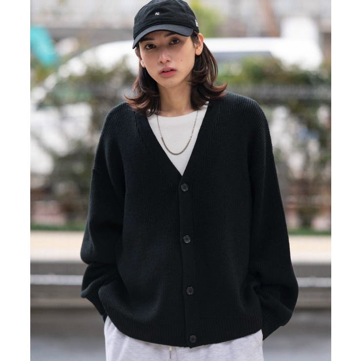 クロップドカーディガン | WEGO【MEN】 | 詳細画像34 