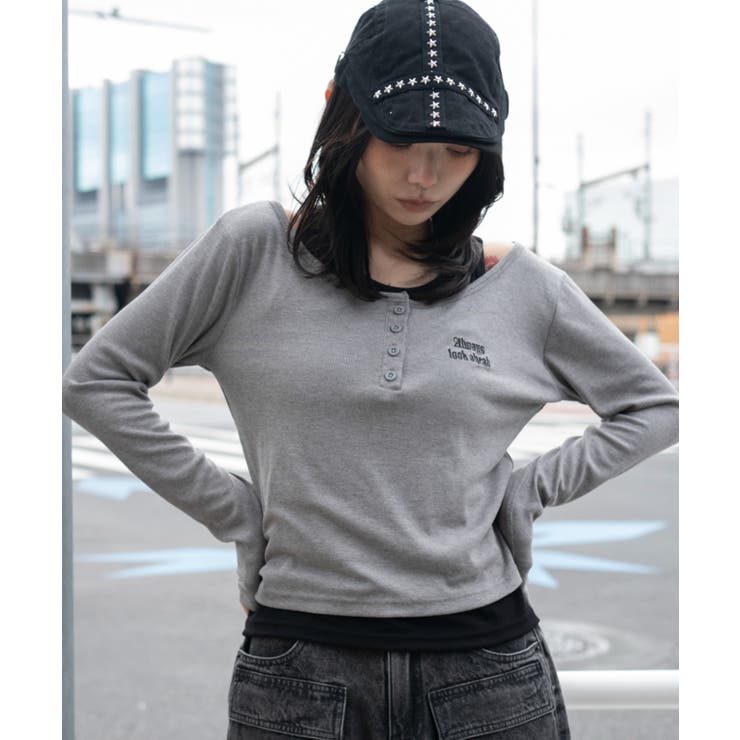 レイヤードドッキングロンT | WEGO【WOMEN】 | 詳細画像8 