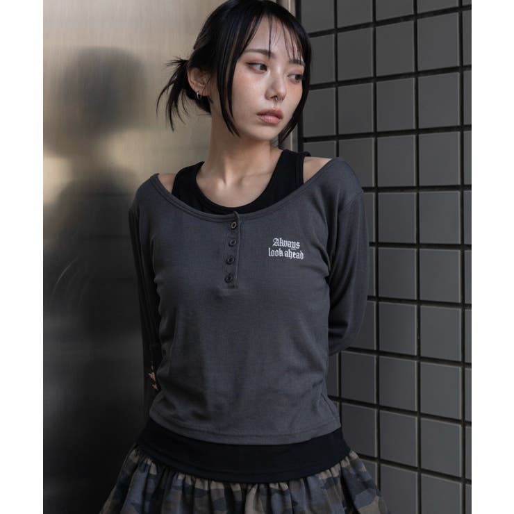 レイヤードドッキングロンT | WEGO【WOMEN】 | 詳細画像12 