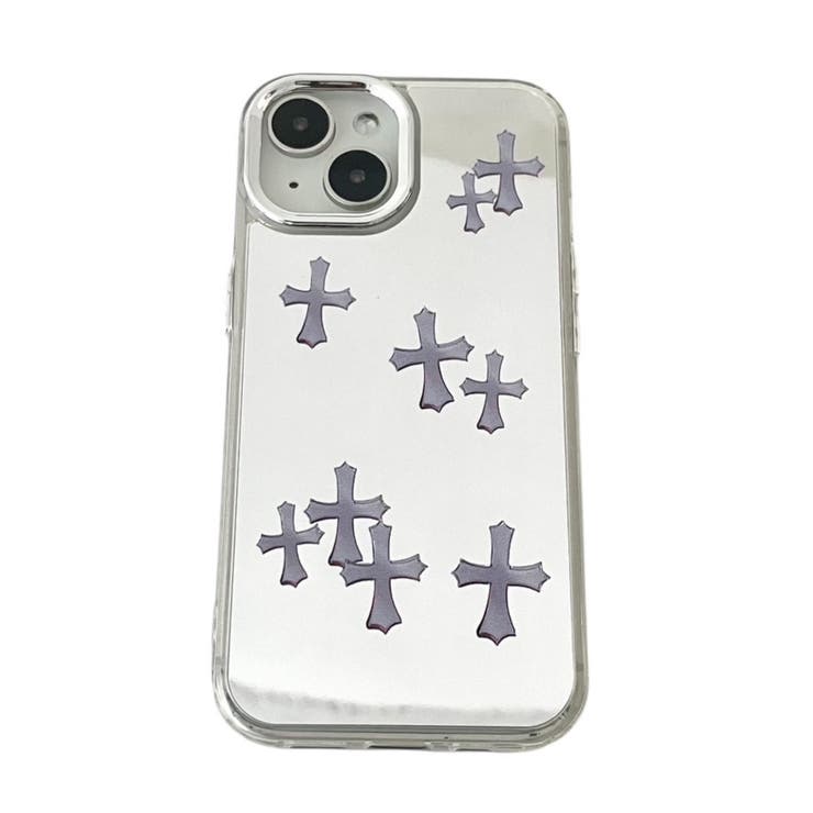 ミラークロスiphoneケース(ホワイト) | WEGO【WOMEN】 | 詳細画像1 