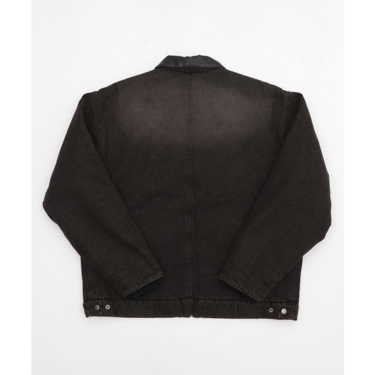 キルティングZIPデニムジャケット | WEGO【MEN】 | 詳細画像45 