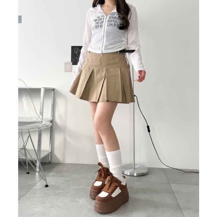 厚底ワイドシューレーススニーカー | WEGO【WOMEN】 | 詳細画像2 