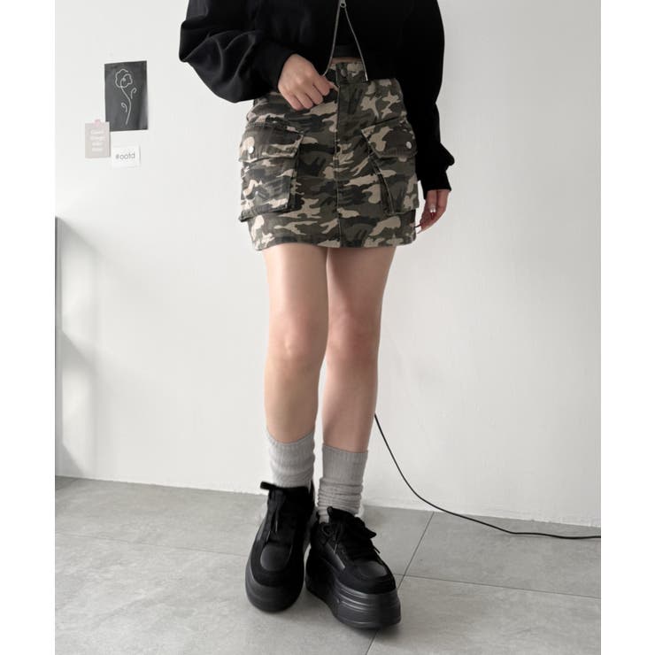 厚底ワイドシューレーススニーカー | WEGO【WOMEN】 | 詳細画像14 