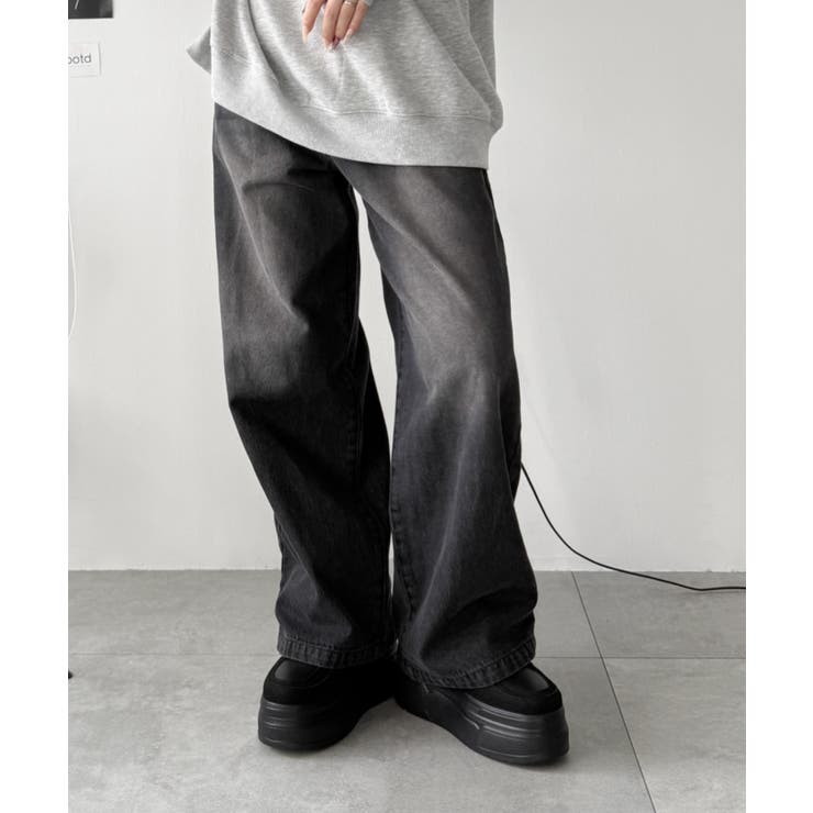 厚底ワイドシューレーススニーカー | WEGO【WOMEN】 | 詳細画像17 