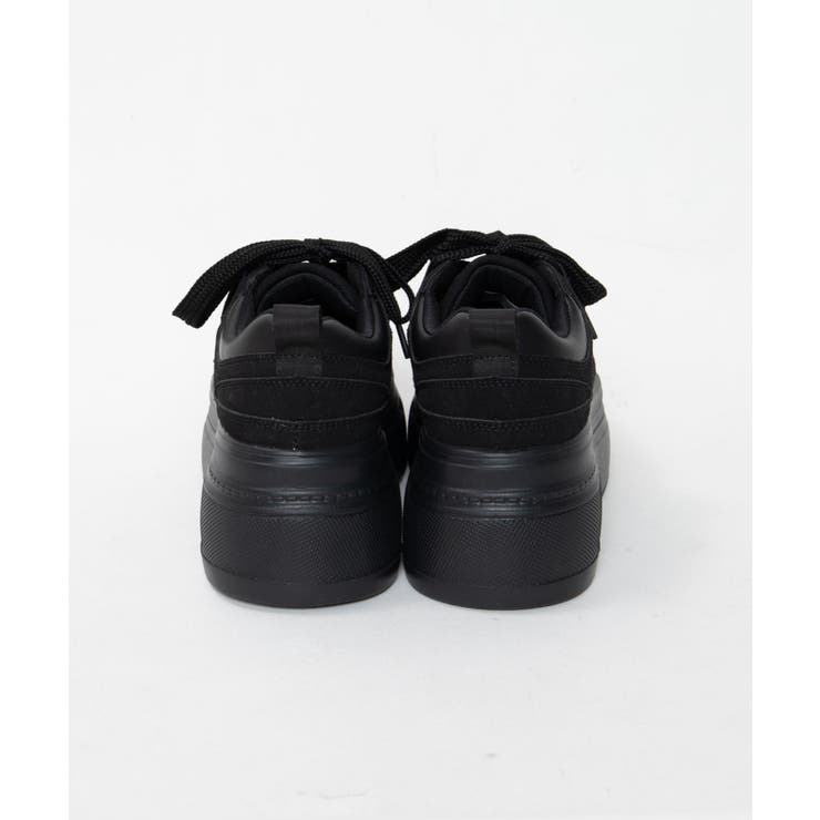 厚底ワイドシューレーススニーカー | WEGO【WOMEN】 | 詳細画像28 