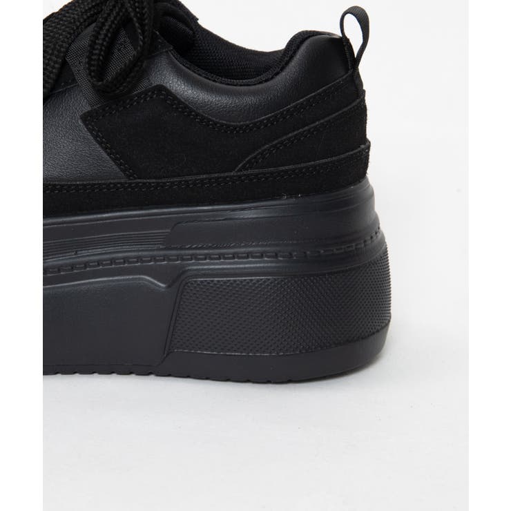 厚底ワイドシューレーススニーカー | WEGO【WOMEN】 | 詳細画像31 