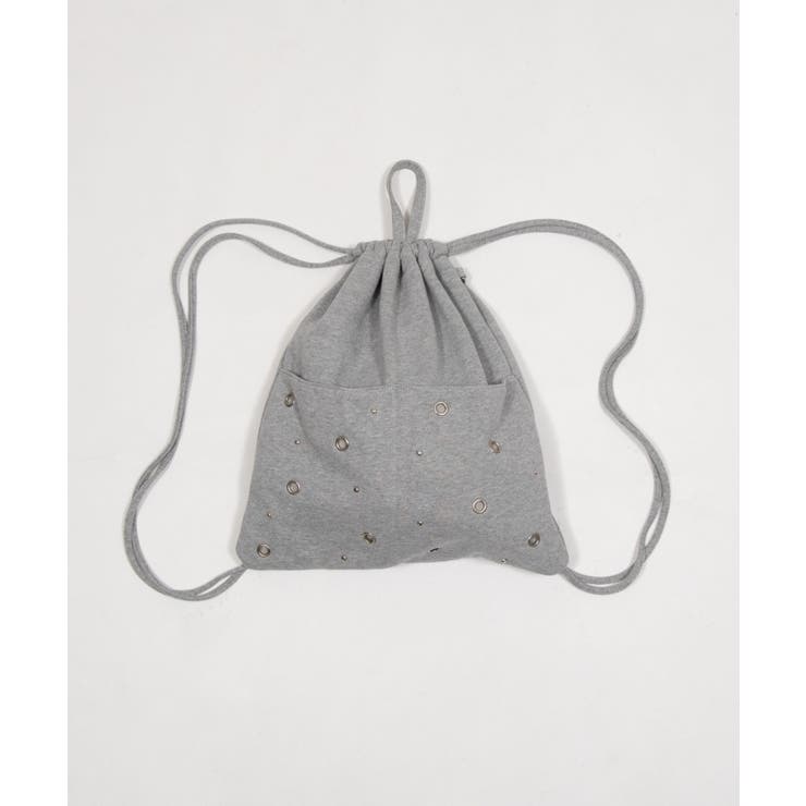 ハトメデザインナップサック | WEGO【MEN】 | 詳細画像17 