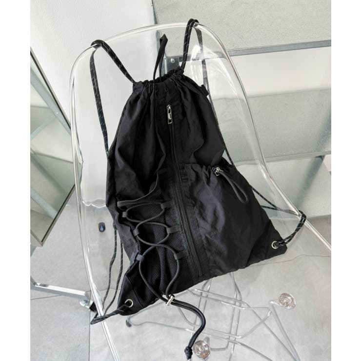 センターzipナップサック | WEGO【MEN】 | 詳細画像14 