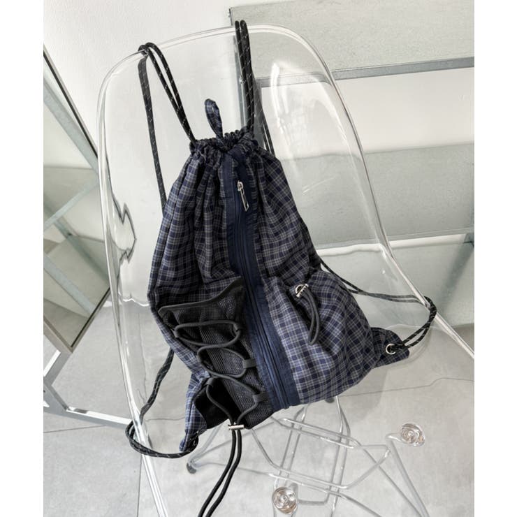 センターzipナップサック | WEGO【MEN】 | 詳細画像18 