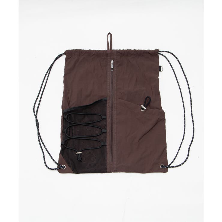 センターzipナップサック | WEGO【MEN】 | 詳細画像24 