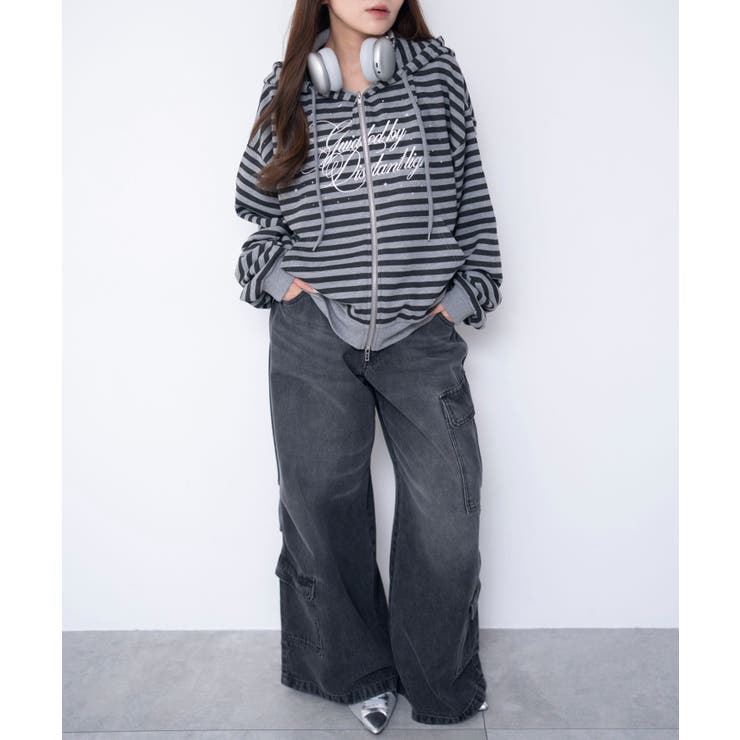 グラフィックZIPパーカー | WEGO【WOMEN】 | 詳細画像15 
