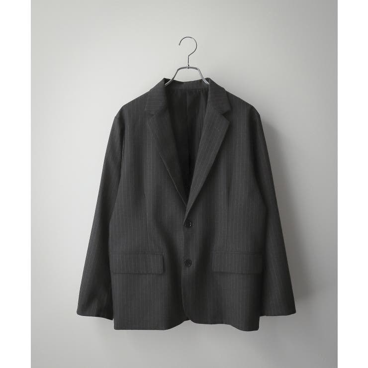 グレーストライプ | シングルテーラードジャケット | WEGO【MEN】