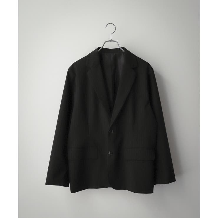 ブラックストライプ | シングルテーラードジャケット | WEGO【MEN】