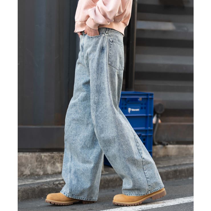 カバーフィットバルーンデニムパンツ | WEGO【MEN】 | 詳細画像10 